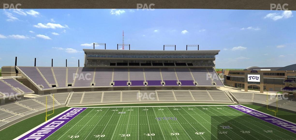 Amon G. Carter Stadium - Section Champions Suite 12 Seat View