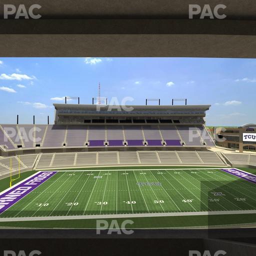 Amon G. Carter Stadium - Section Champions Suite 12 Seat View