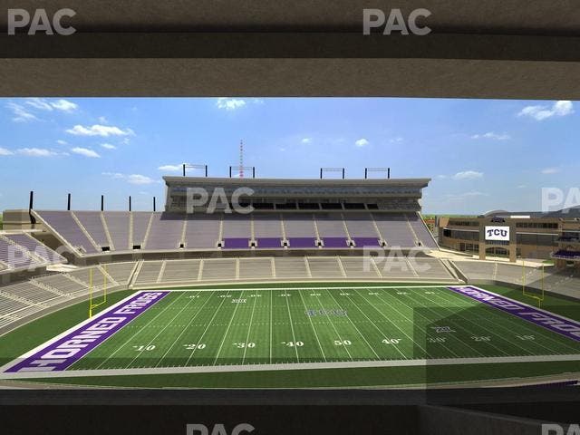 Amon G. Carter Stadium - Section Champions Suite 12 Seat View