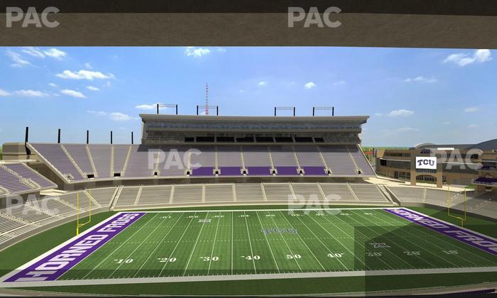 Amon G. Carter Stadium - Section Champions Suite 12 Seat View