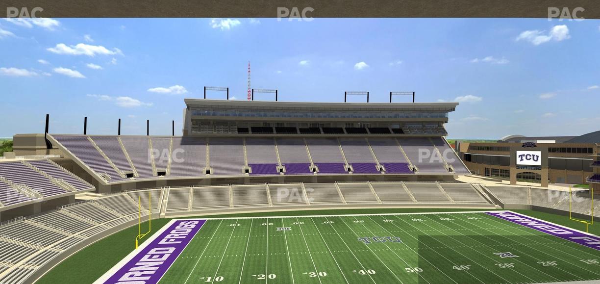Amon G. Carter Stadium - Section Champions Suite 13 Seat View