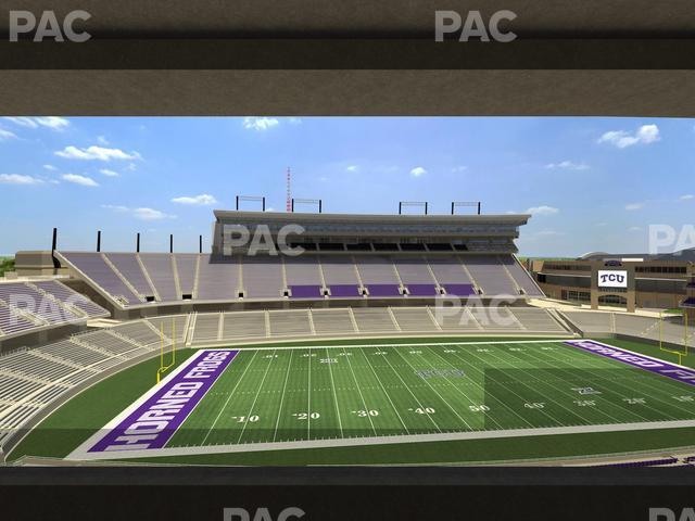 Amon G. Carter Stadium - Section Champions Suite 13 Seat View Amon G. Carter Stadium - Section Champions Suite 13 Seat View