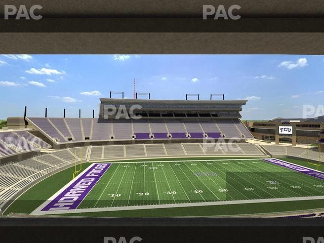 Amon G. Carter Stadium - Section Champions Suite 13 Seat View