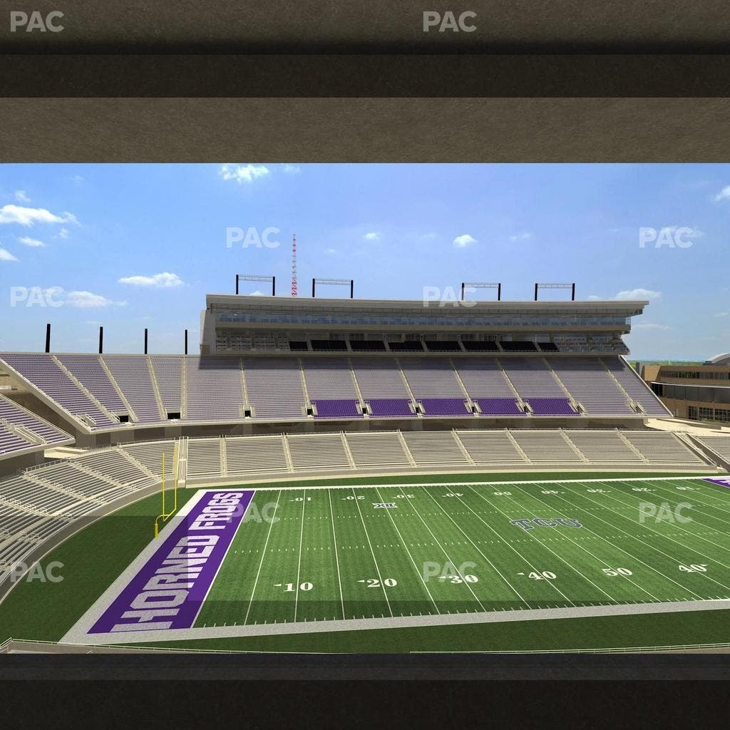 Amon G. Carter Stadium - Section Champions Suite 14 Seat View