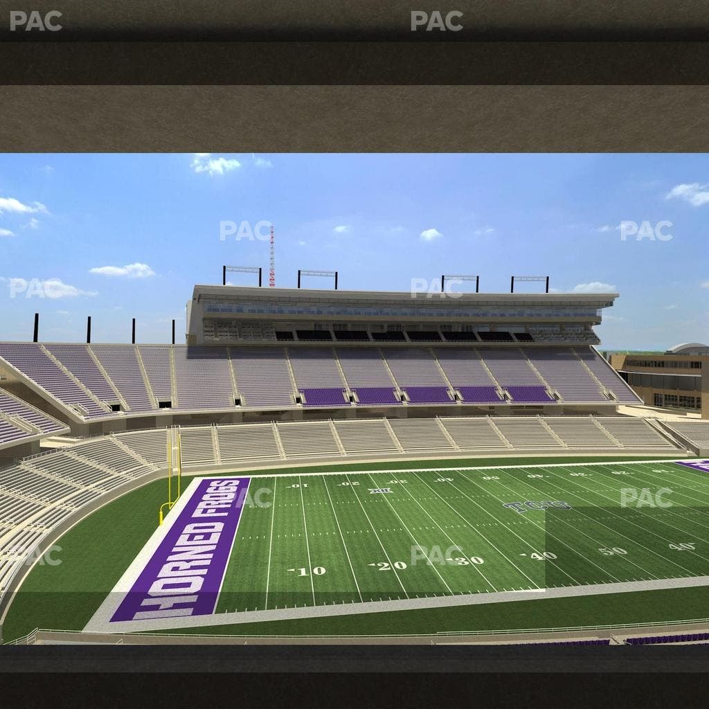 Amon G. Carter Stadium - Section Champions Suite 15 Seat View