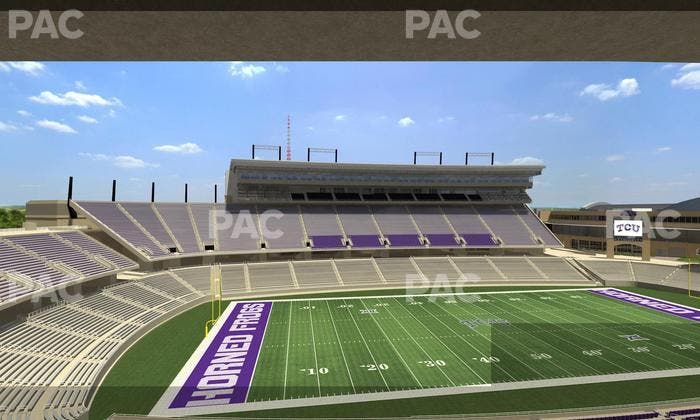 Amon G. Carter Stadium - Section Champions Suite 15 Seat View