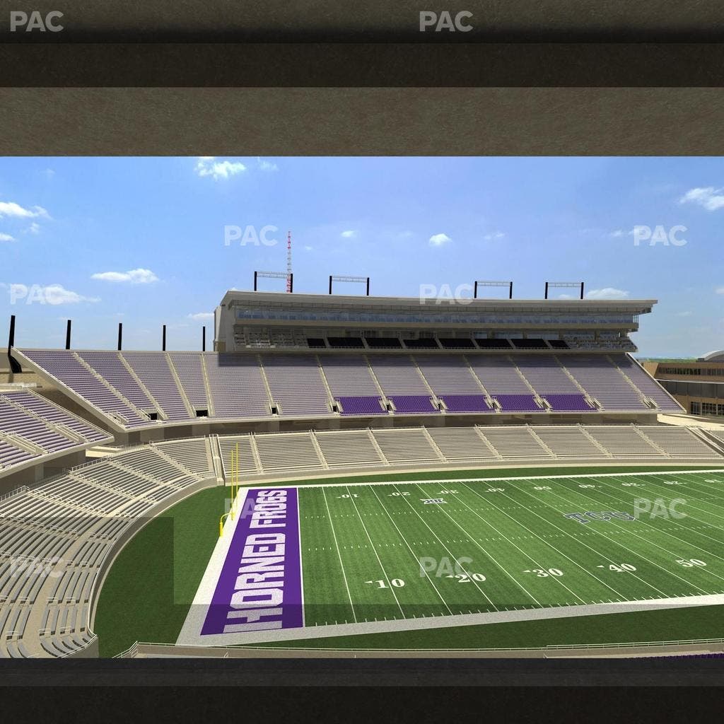 Amon G. Carter Stadium - Section Champions Suite 16 Seat View