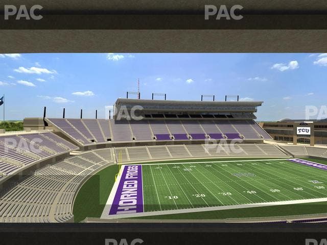 Amon G. Carter Stadium - Section Champions Suite 16 Seat View