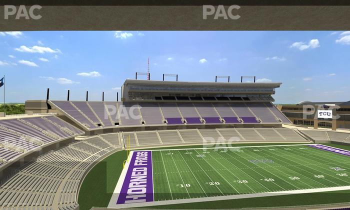 Amon G. Carter Stadium - Section Champions Suite 16 Seat View