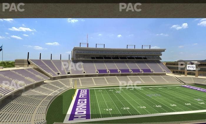 Amon G. Carter Stadium - Section Champions Suite 16 Seat View