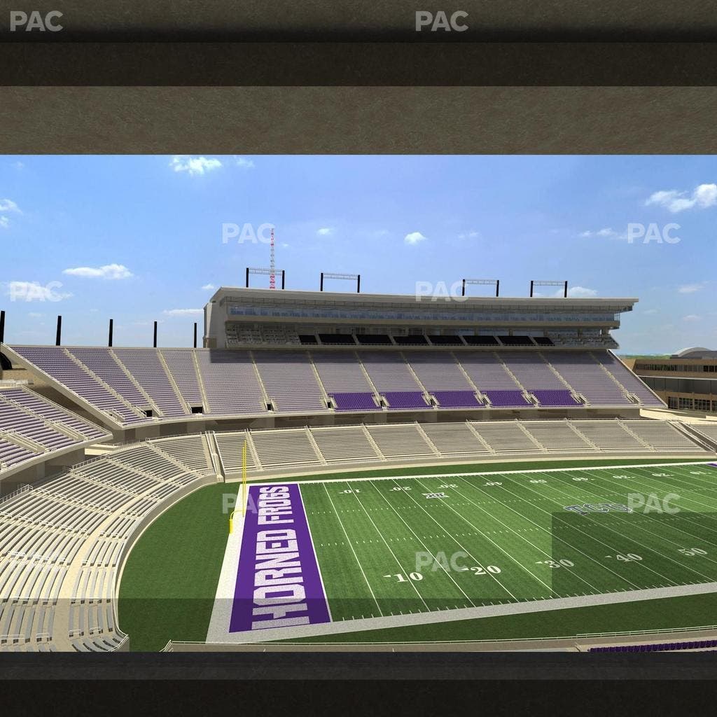 Amon G. Carter Stadium - Section Champions Suite 17 Seat View