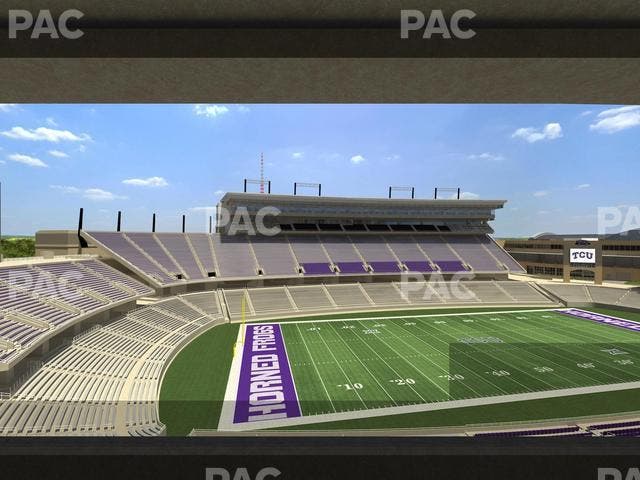 Amon G. Carter Stadium - Section Champions Suite 17 Seat View