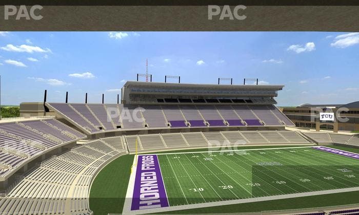 Amon G. Carter Stadium - Section Champions Suite 17 Seat View