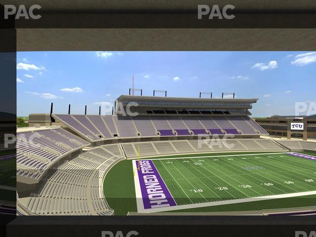 Amon G. Carter Stadium - Section Champions Suite 18 Seat View Amon G. Carter Stadium - Section Champions Suite 18 Seat View