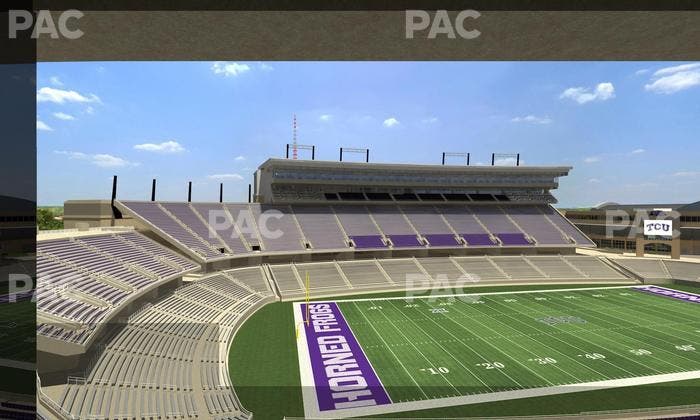 Amon G. Carter Stadium - Section Champions Suite 18 Seat View
