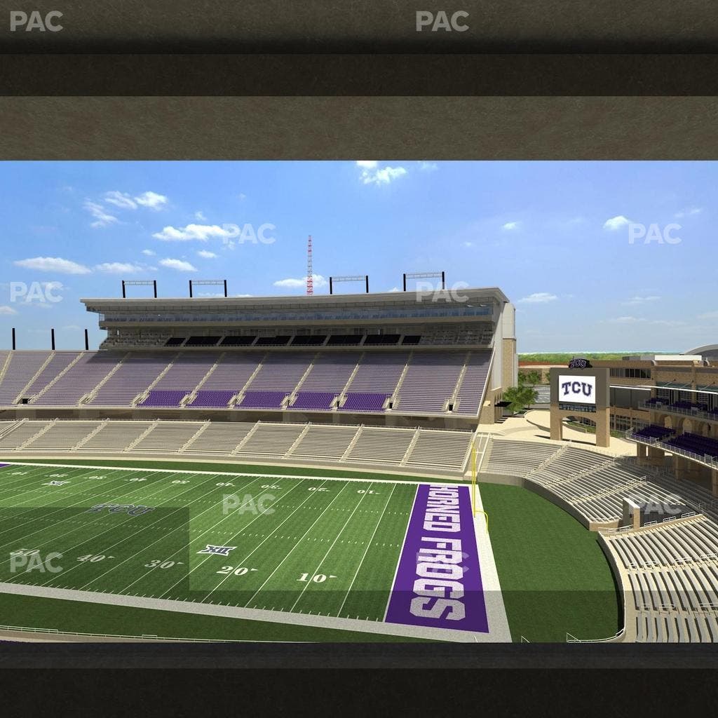 Amon G. Carter Stadium - Section Champions Suite 2 Seat View
