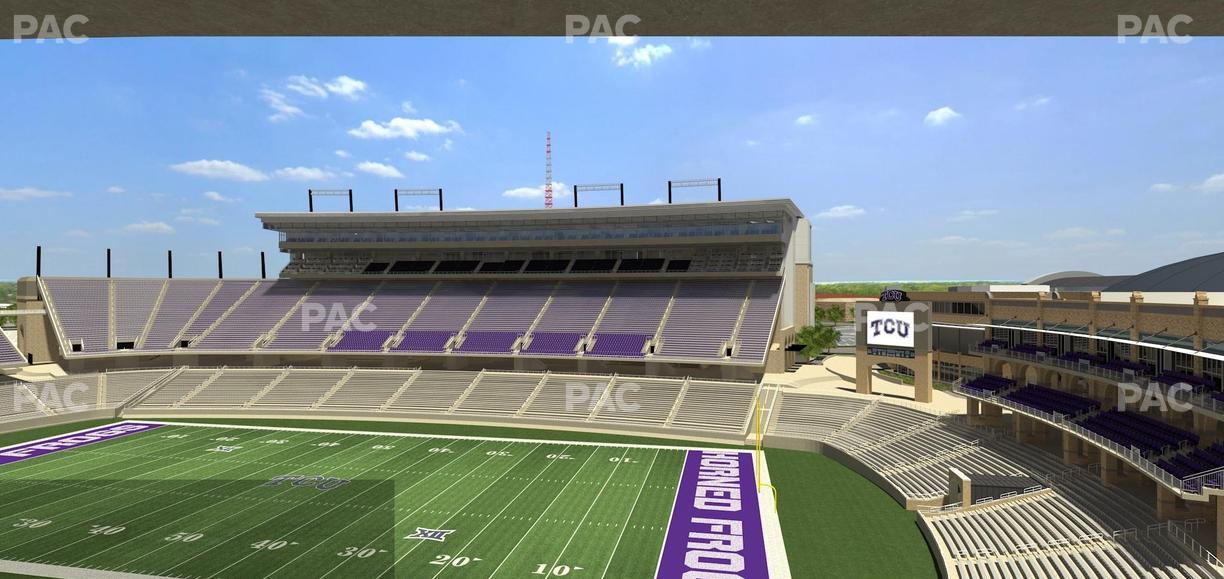 Amon G. Carter Stadium - Section Champions Suite 2 Seat View