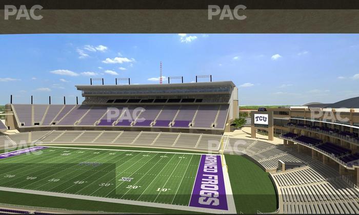 Amon G. Carter Stadium - Section Champions Suite 2 Seat View