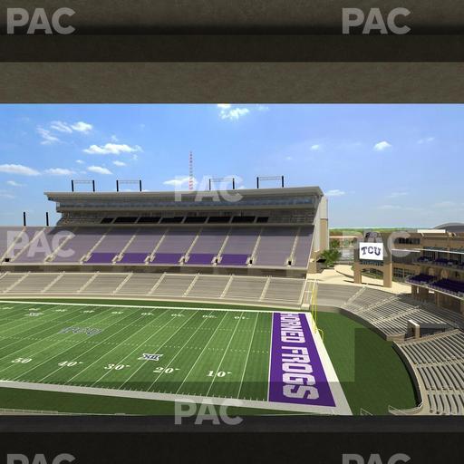 Amon G. Carter Stadium - Section Champions Suite 3 Seat View