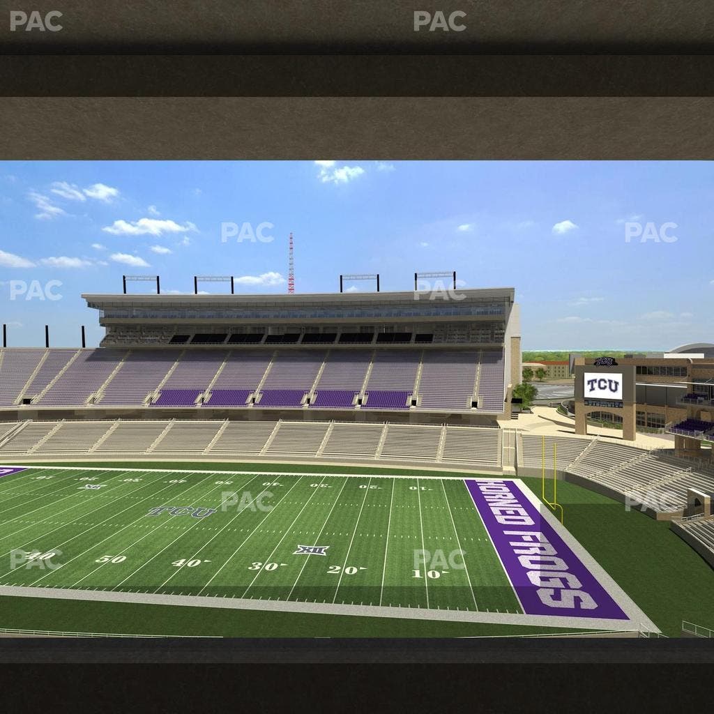 Amon G. Carter Stadium - Section Champions Suite 5 Seat View