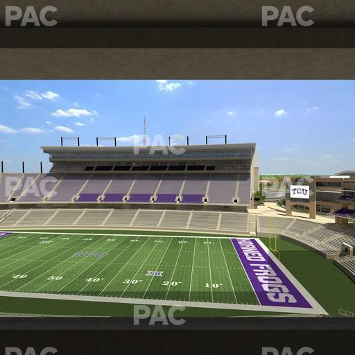 Amon G. Carter Stadium - Section Champions Suite 5 Seat View