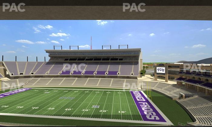 Amon G. Carter Stadium - Section Champions Suite 5 Seat View