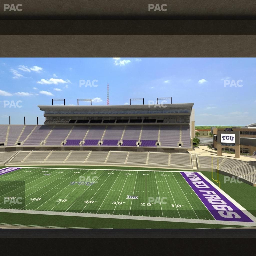 Amon G. Carter Stadium - Section Champions Suite 6 Seat View