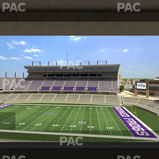 Amon G. Carter Stadium - Section Champions Suite 6 Seat View
