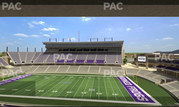 Amon G. Carter Stadium - Section Champions Suite 6 Seat View