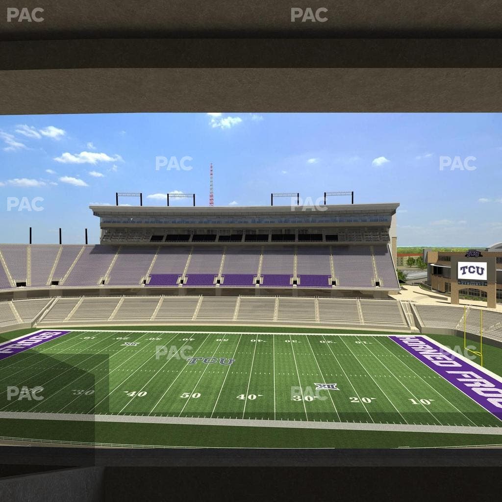 Amon G. Carter Stadium - Section Champions Suite 7 Seat View