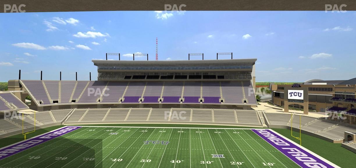 Amon G. Carter Stadium - Section Champions Suite 7 Seat View