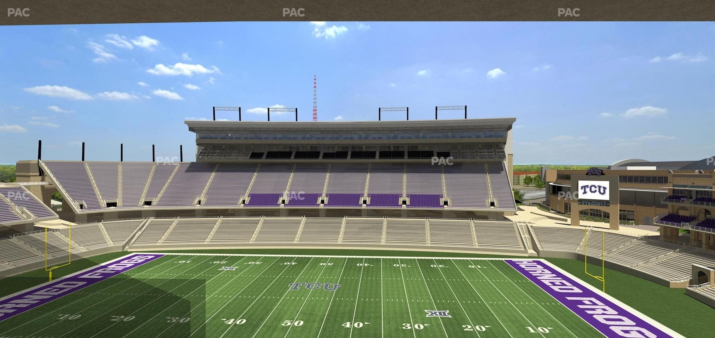 Amon G. Carter Stadium - Section Champions Suite 7 Seat View