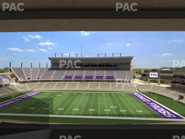 Amon G. Carter Stadium - Section Champions Suite 7 Seat View