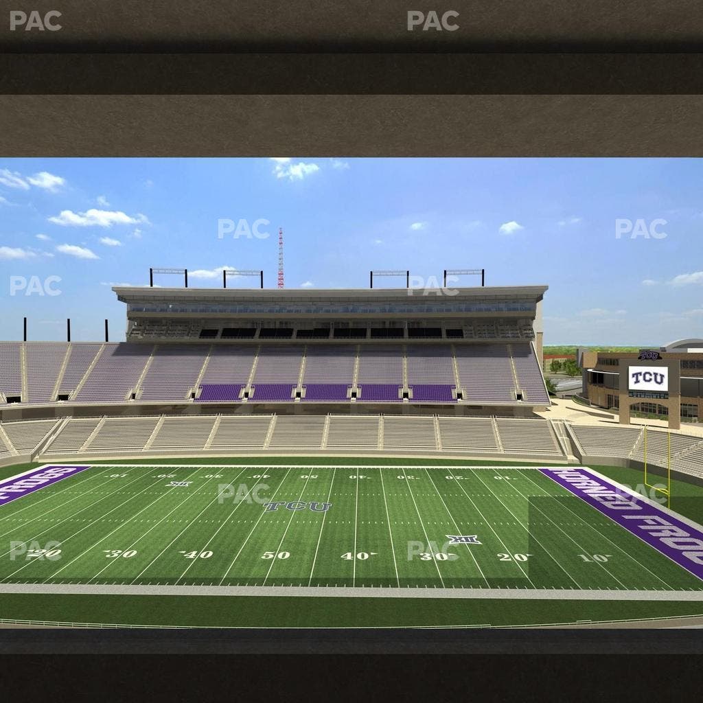 Amon G. Carter Stadium - Section Champions Suite 8 Seat View