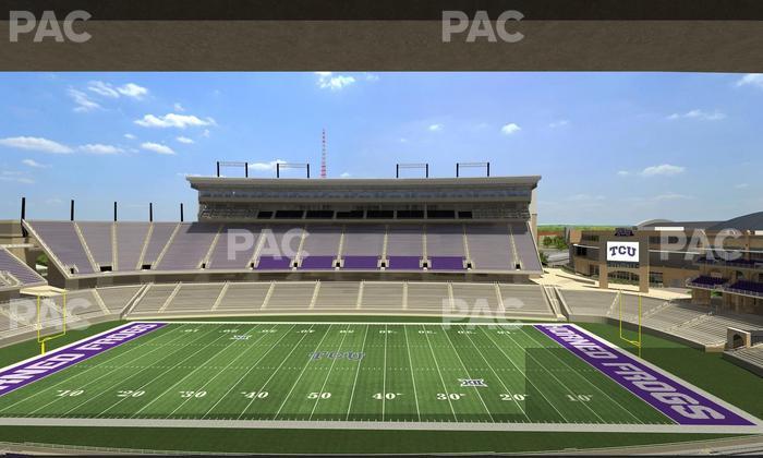 Amon G. Carter Stadium - Section Champions Suite 8 Seat View