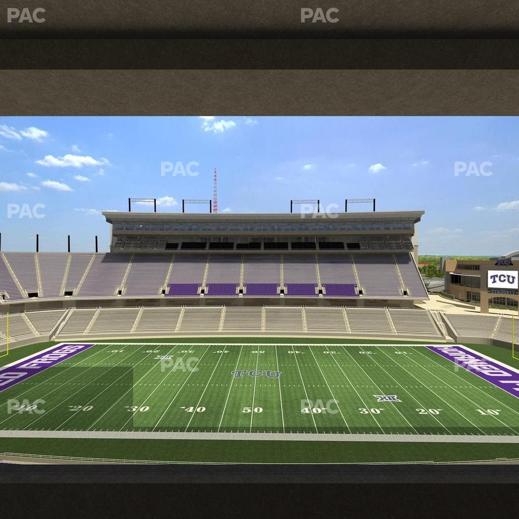 Amon G. Carter Stadium - Section Champions Suite 9 Seat View