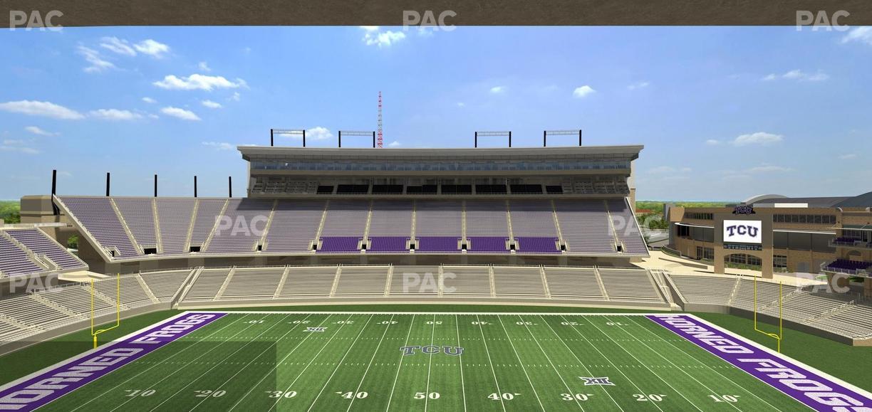 Amon G. Carter Stadium - Section Champions Suite 9 Seat View