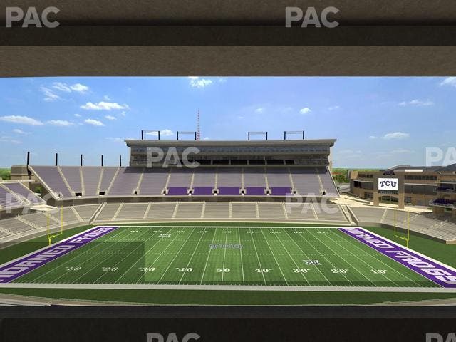 Amon G. Carter Stadium - Section Champions Suite 9 Seat View