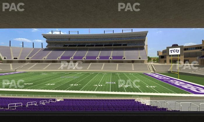 Amon G. Carter Stadium - Section Founders Suite 1 Seat View