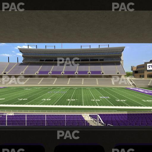 Amon G. Carter Stadium - Section Founders Suite 2 Seat View