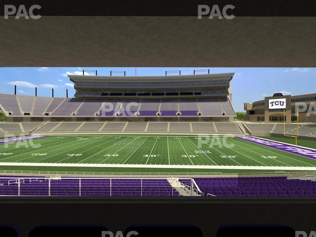 Amon G. Carter Stadium - Section Founders Suite 2 Seat View Amon G. Carter Stadium - Section Founders Suite 2 Seat View