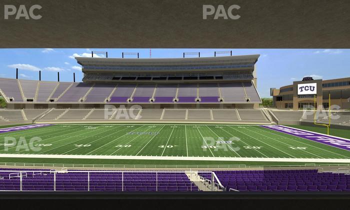 Amon G. Carter Stadium - Section Founders Suite 2 Seat View