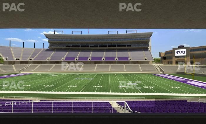 Amon G. Carter Stadium - Section Founders Suite 2 Seat View