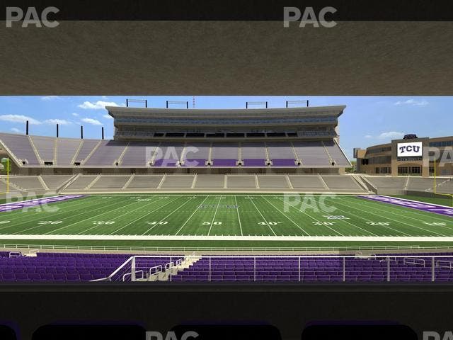Amon G. Carter Stadium - Section Founders Suite 3 Seat View