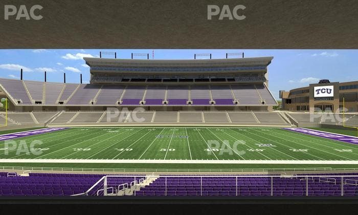 Amon G. Carter Stadium - Section Founders Suite 3 Seat View