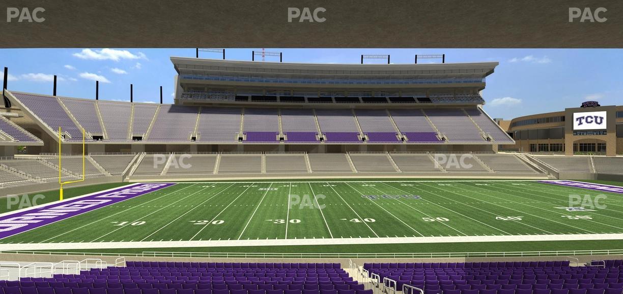 Amon G. Carter Stadium - Section Founders Suite 5 Seat View