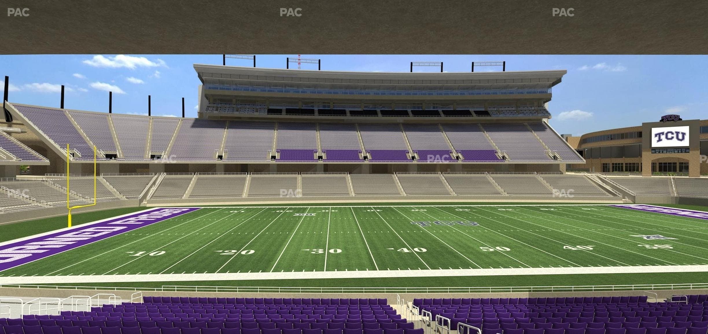 Amon G. Carter Stadium - Section Founders Suite 5 Seat View