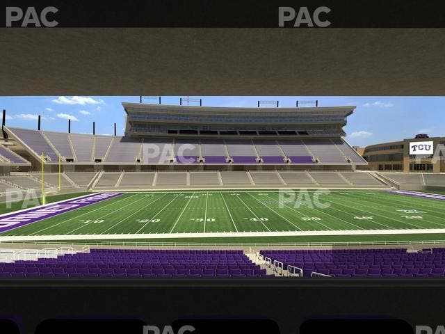 Amon G. Carter Stadium - Section Founders Suite 5 Seat View