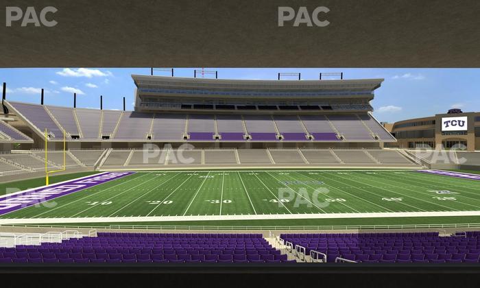 Amon G. Carter Stadium - Section Founders Suite 5 Seat View