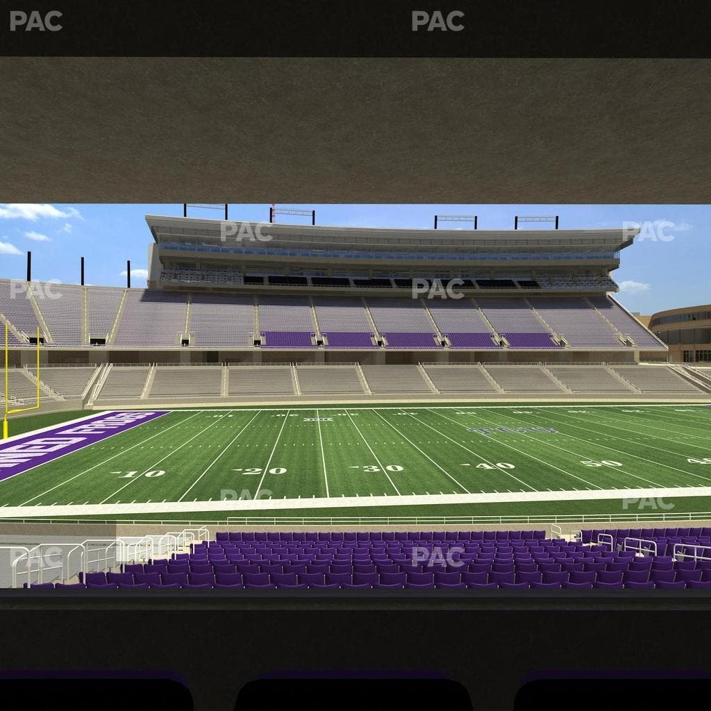 Amon G. Carter Stadium - Section Founders Suite 6 Seat View